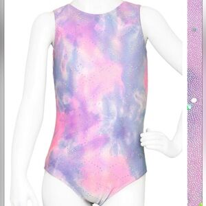 Destira Girl’s Twinkle Toes Gymnastics Leotard Size AXS
